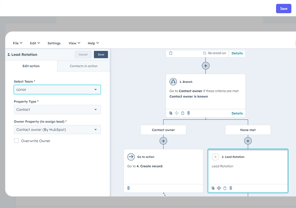 Round Robin Lead Assignment Dashboard
